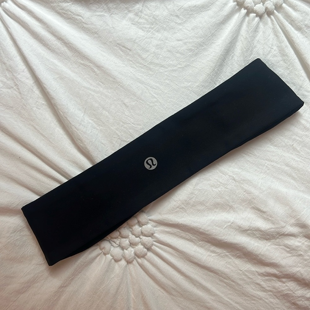 Lulu Lemon Black Headband